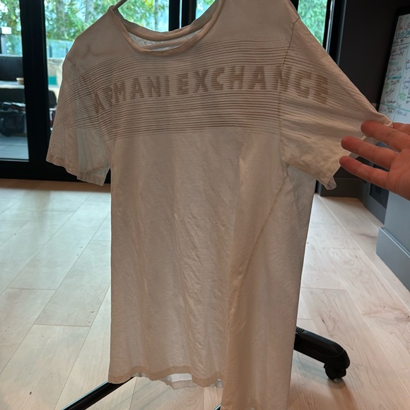 Classic Armani Exchange White Tee - Picture 1 of 3